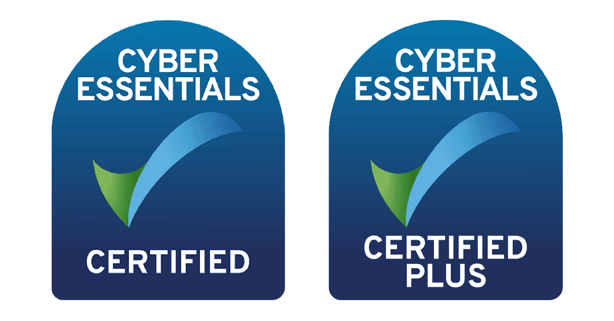 Cyber Essentials and Cyber Essentials Plus logos